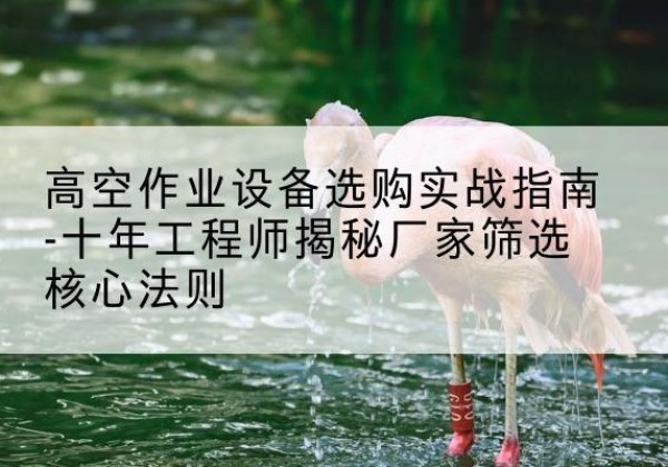 大石桥剪叉式升降机厂家-高空作业设备选购实战指南-十年工程师揭秘厂家筛选核心法则